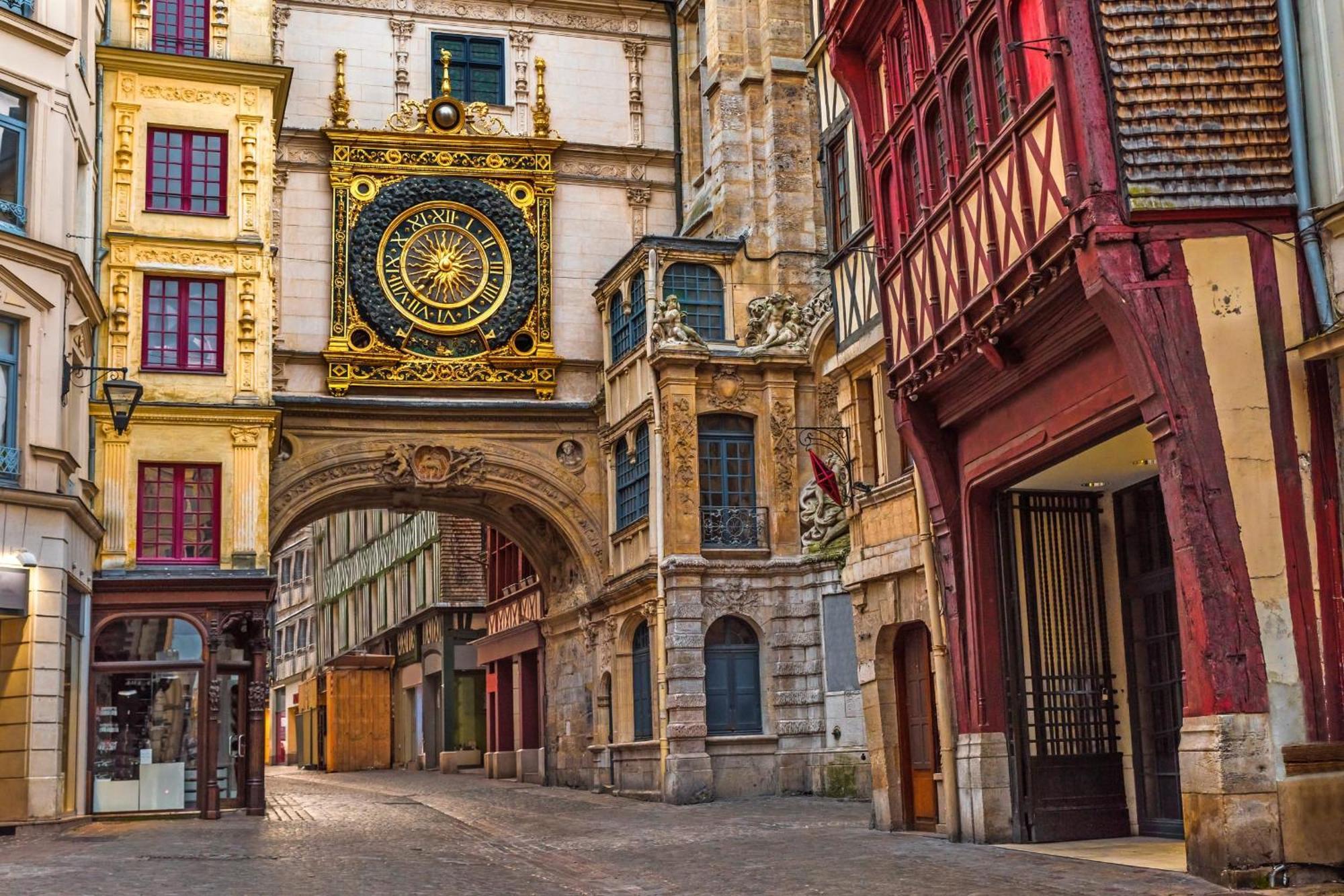 Le Charmant F2 Rue Du Gros Horloge A Rouen! Kültér fotó