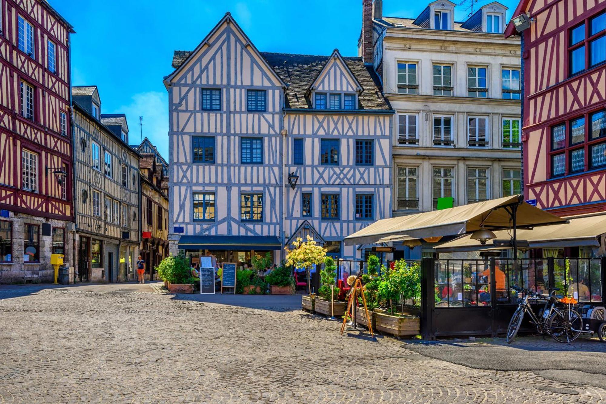 Le Charmant F2 Rue Du Gros Horloge A Rouen! Kültér fotó